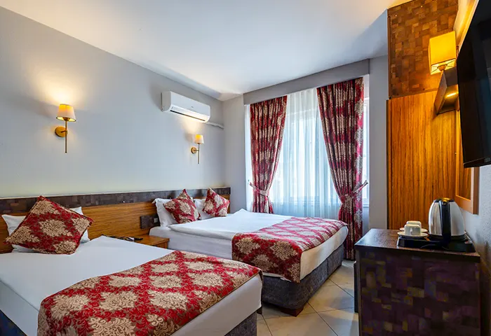 Standart Tek Veya 2 Ayrı Yataklı Oda